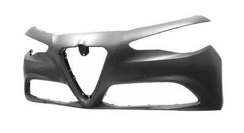 Alfa Romeo Giulia SALOON 2016-2023 Front Bumper No Sensor Holes Primed