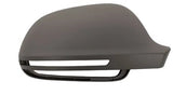Audi A3 Cabriolet 2008-2014 Door Mirror Cover For Mirrors With No Blind Spot System (Fits 2008-2014 Only) Primed Driver Side R