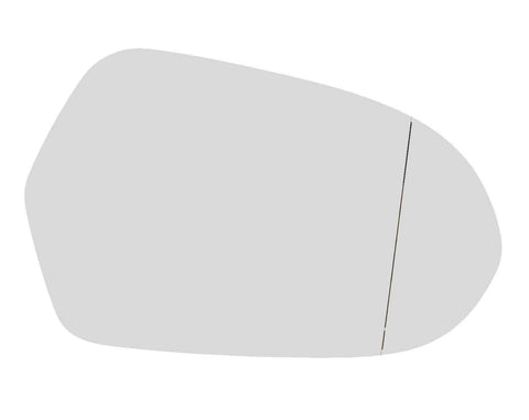 Audi A6 Estate 2011-2014 Door Mirror Glass Heated Driver Side R