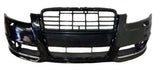 Audi A6 Saloon 2009-2011 Front Bumper With Sensor Holes (SE Models Only) - Primed