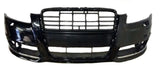 Audi A6 Estate 2008-2011 Front Bumper No Sensor Holes (Fits SE Models Only) Primed