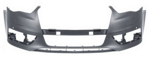 Audi A3 5 Door Hatchback 2012-2016 Front Bumper With Wash Jet Holes With Sensor Holes (SE & Sport Models) Primed