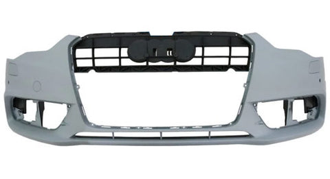 Audi A5 Coupe 2012-2017 Front Bumper With Sensor Holes With Wash Jet Holes (SE Models Only) Primed 