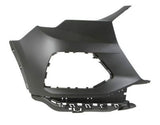Audi Q3 Estate 2018-2025 Front Bumper Corner No Sensor Hole (Includes Sensor Template) Sport Models Only - Primed - Driver Side R