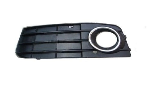 Audi A4 Estate 2008-2012 Front Bumper Grille With Lamp Hole With Chrome Trim (Not S-Line or S4 Models) Passenger Side L