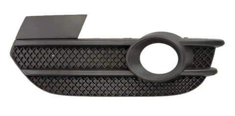 Audi Q3 Estate 2011-2015 Front Bumper Grille Outer Section With Lamp Hole (Fits SE Models Only) Passenger Side L