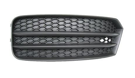 Audi A1 3 Door Hatchback 2014-2019 Front Bumper Grille Outer Section No Lamp Hole (Fits SE & Sport Models Only) Passenger Side L