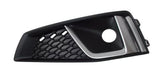 Audi A4 Estate 2018-2019 Front Bumper Grille Outer Section With Chrome Trim (Fits S-Line & Black Edition Models Only) Passenger Side L