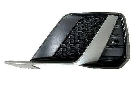 Audi A1 5 Door Hatchback 2019- Front Bumper Grille Outer Section With Sensor Hole With Silver Trim (Fits S-Line Models Only) Passenger Side L