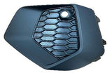Audi A3 5 Door Hatchback 2020-2024 Front Bumper Grille Outer Section With Sensor Hole With Matt Black Surround (Fits Technik Models Only) Passenger Side L