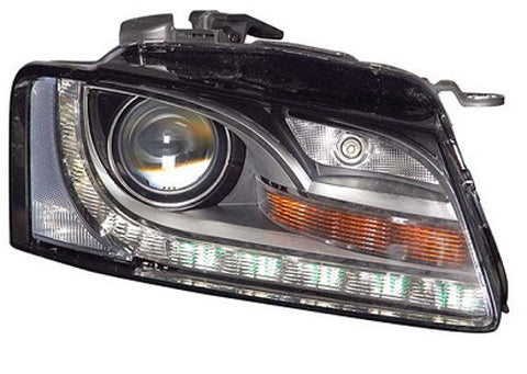 Audi A5 Hatchback (Sportback) 2009-2012 Headlamp Bi-Xenon With LED Daytime Running Lamp Driver Side R