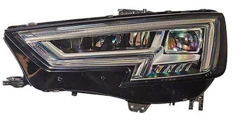 Audi A4 Saloon 2015-2018 Headlamp LED Non Matrix With LED Daytime Running Lamp Passenger Side L