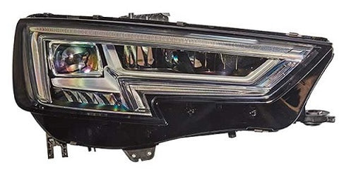 Audi A4 Saloon 2015-2018 Headlamp LED Non Matrix With LED Daytime Running Lamp Driver Side R