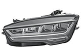 Audi A7 Hatchback 2014-2018 Headlamp LED With LED Matrix Daytime Running Lamp With Cornering Lamp Passenger Side L