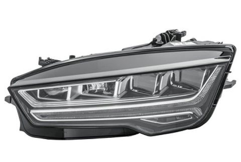Audi A7 Hatchback 2014-2018 Headlamp LED With LED Matrix Daytime Running Lamp With Cornering Lamp Passenger Side L