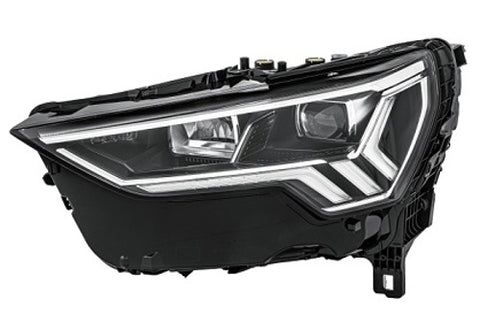 Audi Q3 Estate 2018-2025- Headlamp LED With Dynamic Bending Lamp Passenger Side L