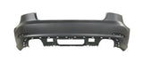 Audi A3 Cabriolet 2013-2016 Rear Bumper No Sensor Holes With Template To Drill Sensors (Fits SE & Sport Models Only) Primed