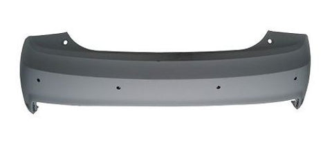 Audi A1 3 Door Hatchback 2015-2018 Rear Bumper With 4 Sensor Holes (SE & Sport Models Only) Primed