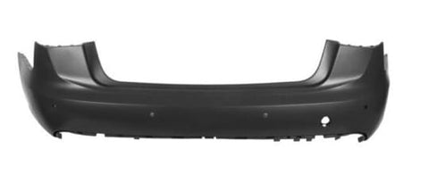 Audi A6 Saloon 2014-2019 Rear Bumper With Sensor Holes No Park Assist Holes (Fits S-Line Models Only) Primed