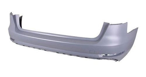 Audi A4 Estate 2018-2019 Rear Bumper No Sensor Holes No Park Assist Holes (With Template To Drill Sensors) Sport Models Only Primed
