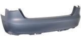 Audi A3 3 Door Hatchback 2012-2016 Rear Bumper No Sensor Holes (Fits SE & Sport Models Only) Primed