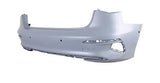 Audi A3 5 Door Hatchback 2020-2024 Rear Bumper With Sensor Holes With Park Assist Holes (Fits SE & Sport & Technik Models Only) Primed