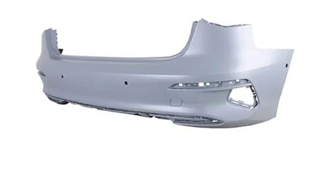 Audi A3 5 Door Hatchback 2020-2024 Rear Bumper With Sensor Holes With Park Assist Holes (Fits SE & Sport & Technik Models Only) Primed