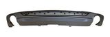 Audi A5 Hatchback (Sportback) 2017-2020 Rear Bumper Spoiler Twin Exit Single Pipe Exhaust Type (Fits S-Line Models Only) Textured