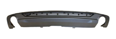 Audi A5 Cabriolet 2017-2020 Rear Bumper Spoiler Twin Exit Single Pipe Exhaust Type (Fits S-Line Models Only) Textured