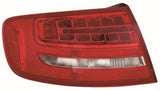 Audi A4 Estate 2008-2012 Rear Lamp Outer Section LED Type Passenger Side L