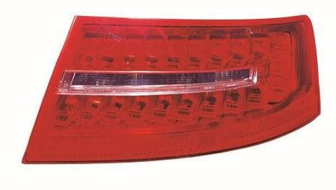 Audi A6 Saloon 2009-2011 Rear Lamp Outer Section LED Type Driver Side R