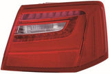 Audi A6 Saloon 2011-2014 Rear Lamp Outer Section LED Type Driver Side R