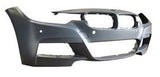 BMW 3 Series Estate 2011-2015 Front Bumper With Sensor Holes No Wash Jet Holes No Park Assist Holes No Camera Hole (Fits M-Sport Models Only) Primed