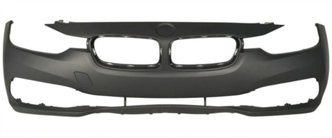 BMW 3 Series Estate 2015-2018 F31 LCI Front Bumper No Wash Jet Holes No Sensor Holes (Sport Models) Primed