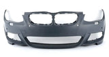 BMW 3 Series Cabriolet 2010-2014 Front Bumper With Sensor Holes With Wash Jet Holes (Fits M-Sport Models Only) Primed