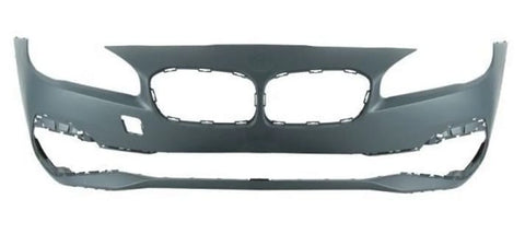 BMW 2 Series Active Tourer Hatchback 2018-2022 Front Bumper No Sensor Holes With Park Assist Holes (Fits SE & Sport Models Only) Primed