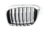 BMW X3 Estate 2017-2021 Front Bumper Grille Chrome (Fits X-Line Models Only) Chrome Passenger Side L