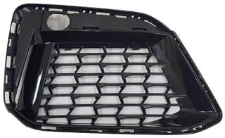 BMW 5 Series Saloon 2020-2024 Front Bumper Grille Outer Section Open Type (Fits M-Sport Models) Gloss Black Driver Side R