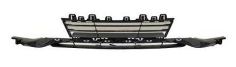 BMW 3 Series 4 Door Saloon 2015-2018 F30 LCI Front Bumper Grille Centre Section No Active Cruise Type (Not M-Sport or M3 Models) Matt Black
