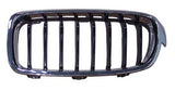 BMW 3 Series 4 Door Saloon 2012-2015 Front Grille Black Slats With Chrome Surround (Fits M-Sport & Sport Models) Passenger Side L