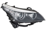 BMW 5 Series Saloon 2007-2010 Headlamp Bi-Xenon No Cornering Lamp Driver Side R