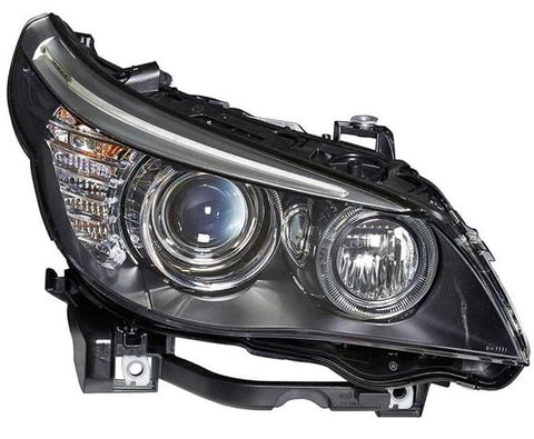 BMW 5 Series Estate 2007-2010 Headlamp Bi-Xenon With Cornering Lamp Driver Side R