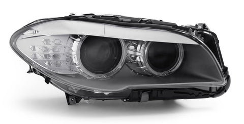 BMW 5 Series Saloon 2010-2013 Headlamp Xenon Type With LED Daytime Running Lamp Driver Side R