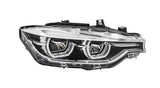 BMW 3 Series 4 Door Saloon 2015-2018 F30 LCI Headlamp LED Adaptive (Not Shadow Edition Models) Driver Side R