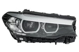 BMW 5 Series Estate 2017-2020 Headlamp LED (Not Adaptive) With LED Daytime Running Lamps Driver Side R