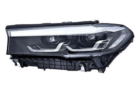 BMW 5 Series Saloon 2020-2024 Headlamp LED With LED Daytime Running Lamp Passenger Side L