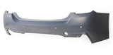 BMW 4 Series Cabriolet 2014-2017 Rear Bumper With 4 Sensor Holes (M-Sport Models Only) Primed