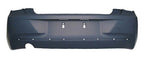BMW 1 Series 5 Door Hatchback 2011-2015 Rear Bumper No Sensor Holes (With Template To Drill Sensors) M-Sport Models Only Primed