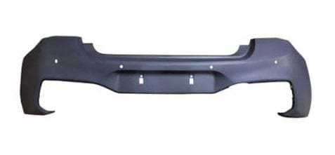 BMW 1 Series 5 Door Hatchback 2015-2019 F20 LCI Rear Bumper With Sensor Holes (Fits M-Sport Models Only) Primed
