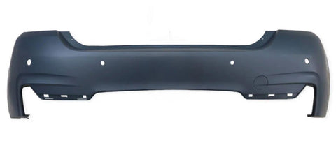 BMW 4 Series Hatchback 2014-2017 Rear Bumper With Sensor Holes (M-Sport Models Only) Primed